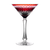 Fabergé Na Zdorovye Ruby Red Martini Glass