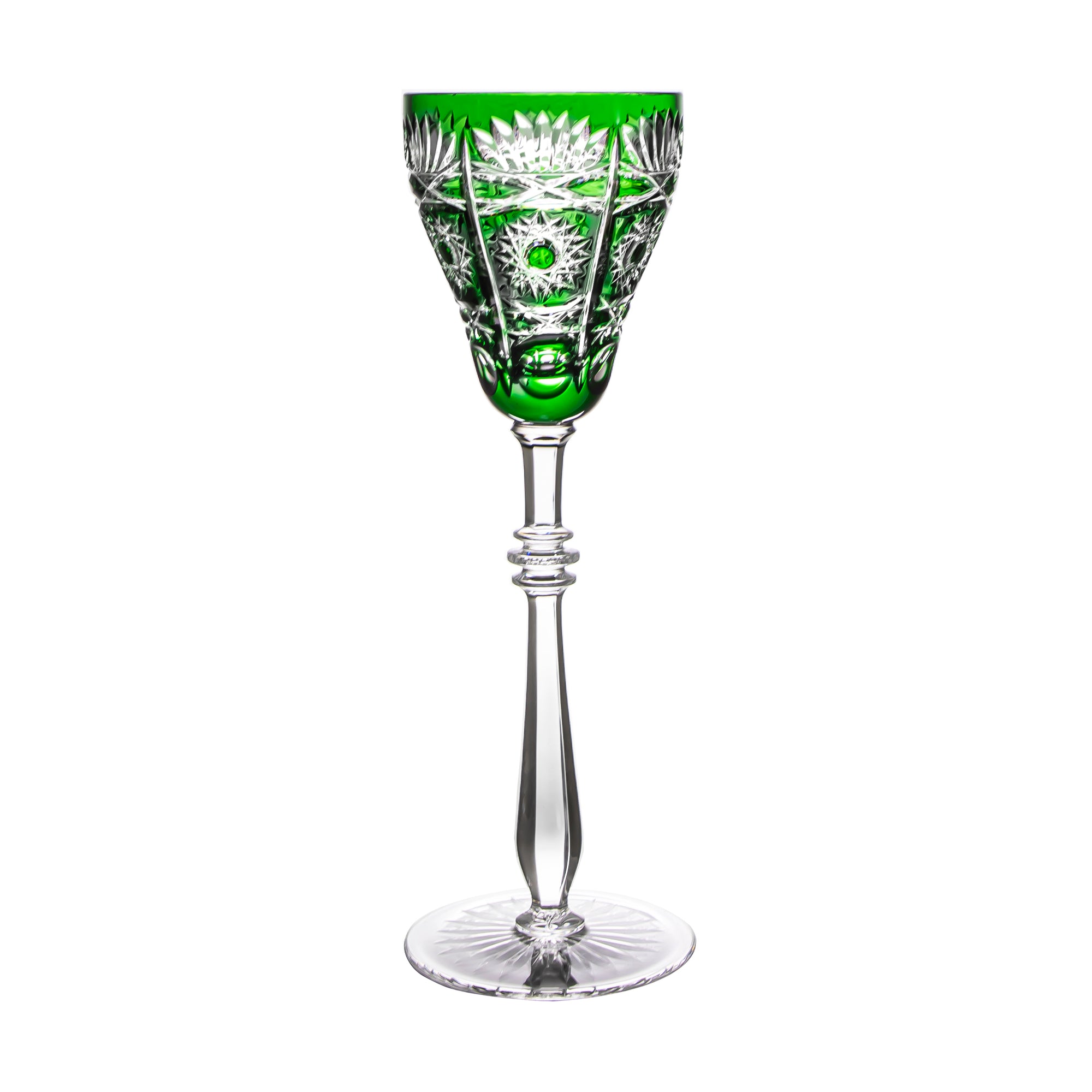 Fabergé Czar Bellagio Green Water Goblet