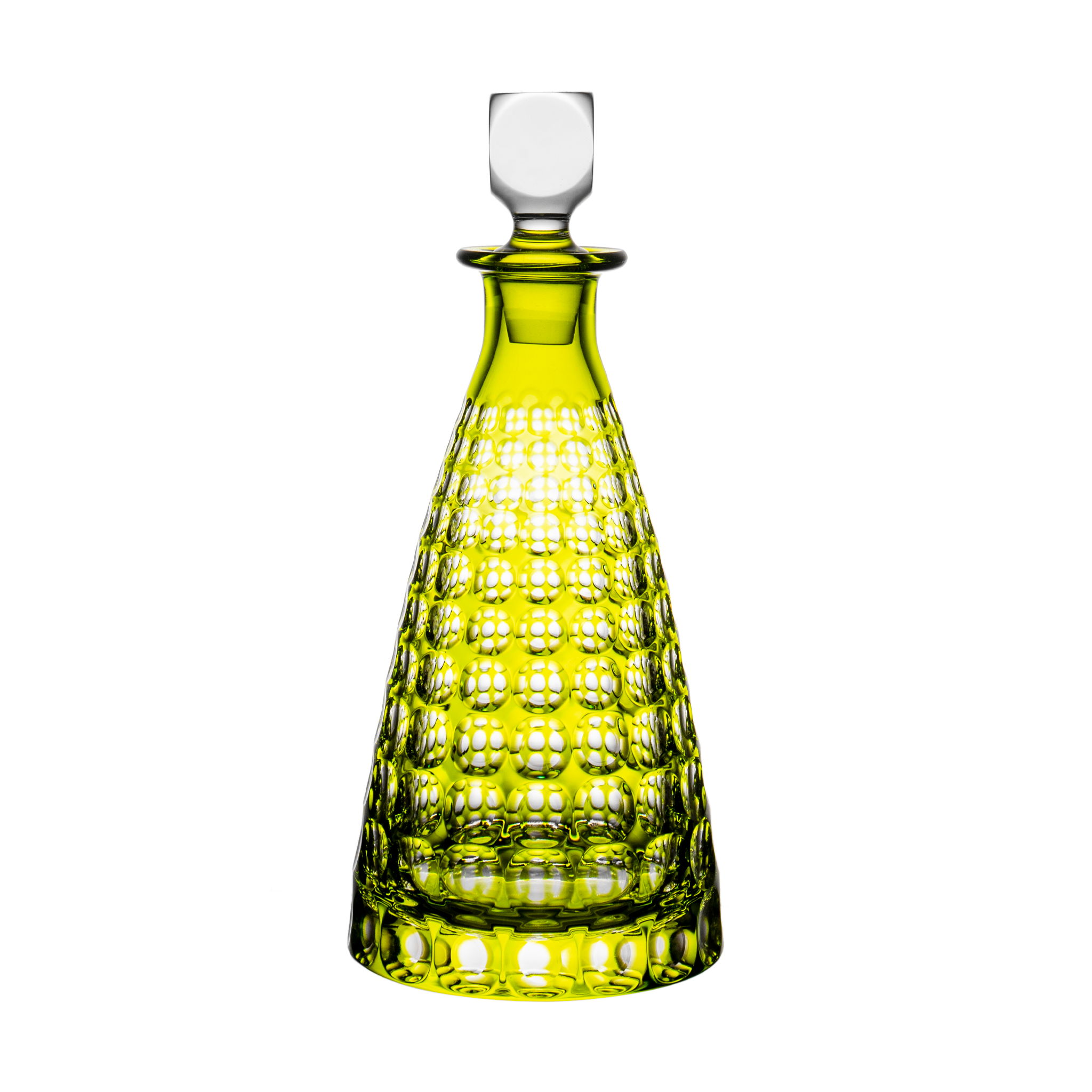 Val Saint Lambert Kaleido Reseda Decanter 33.8 oz - Ajka Crystal