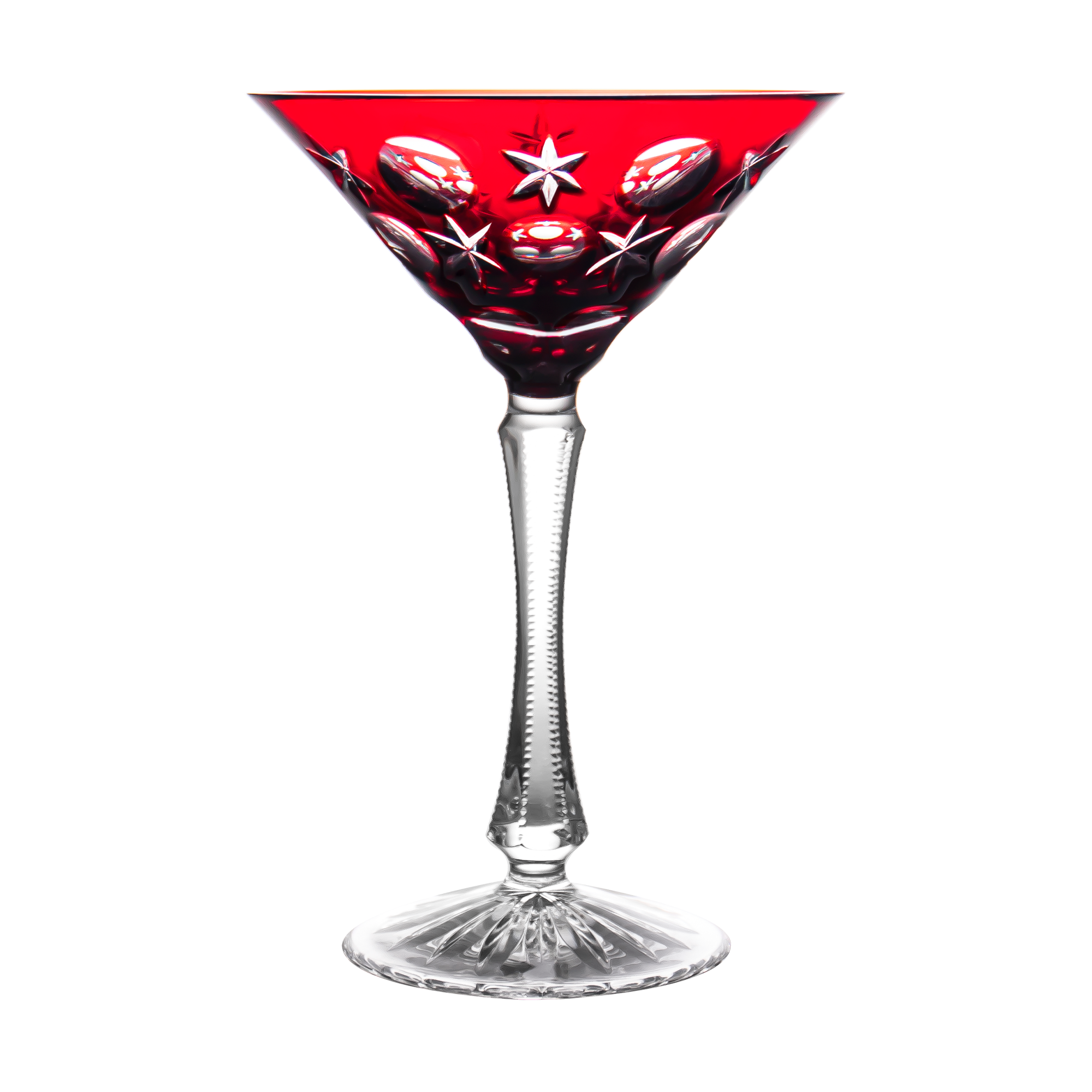 Fabergé Na Zdorovye Ruby Red Martini Glass