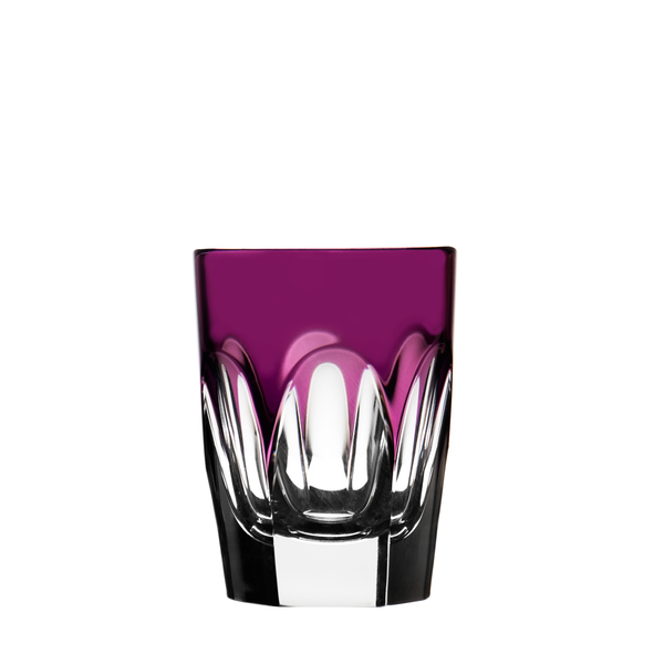 Fabergé Lausanne Purple Shot Glass 2nd Edition Ajka Crystal