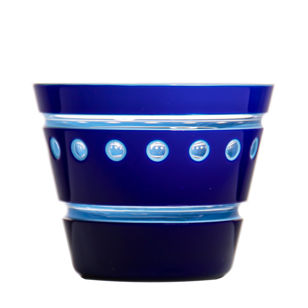 Ajka Wedgwood Light 2.3 Titan Crystal Double in - Blue Cased Votive Blue