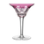 Waterford Simply Pastel Purple Martini Glass