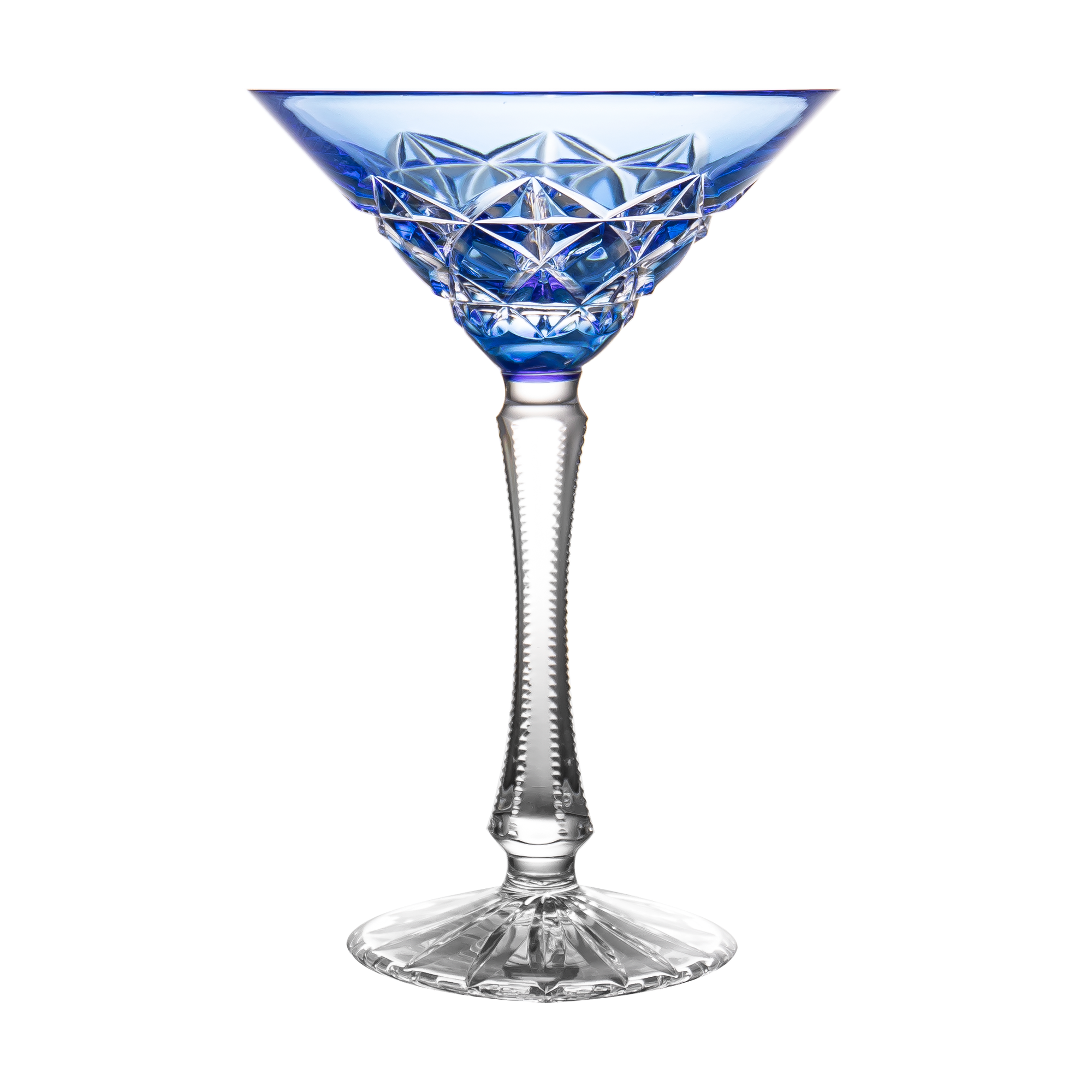 Fabergé Na Zdorovye Light Blue Martini Glass
