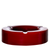 Rojo Double Cased Ruby Red Ashtray 5.1 in