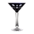 Fabergé Na Zdorovye Black Martini Glass