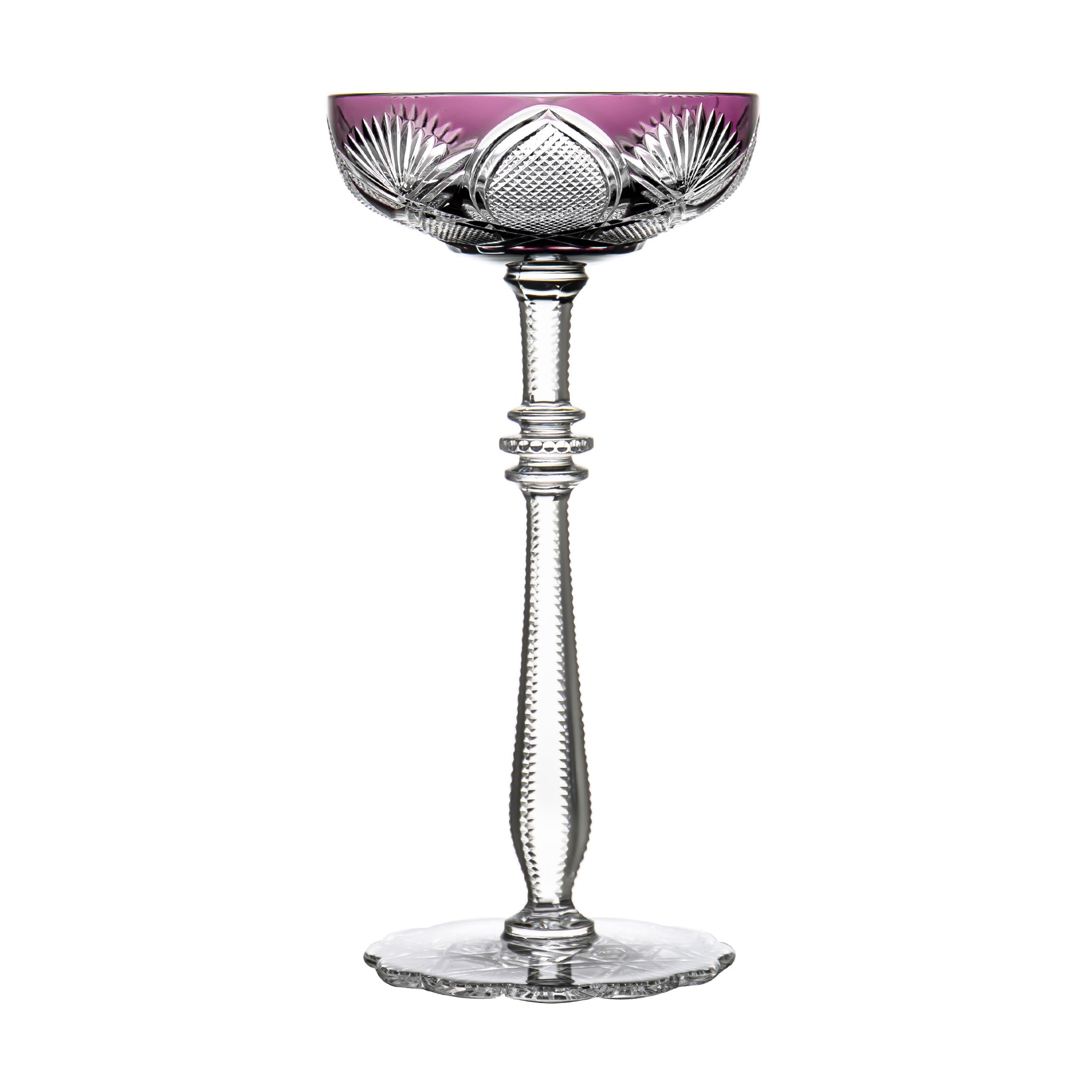 Fabergé Czar Imperial Purple Champagne Coupe