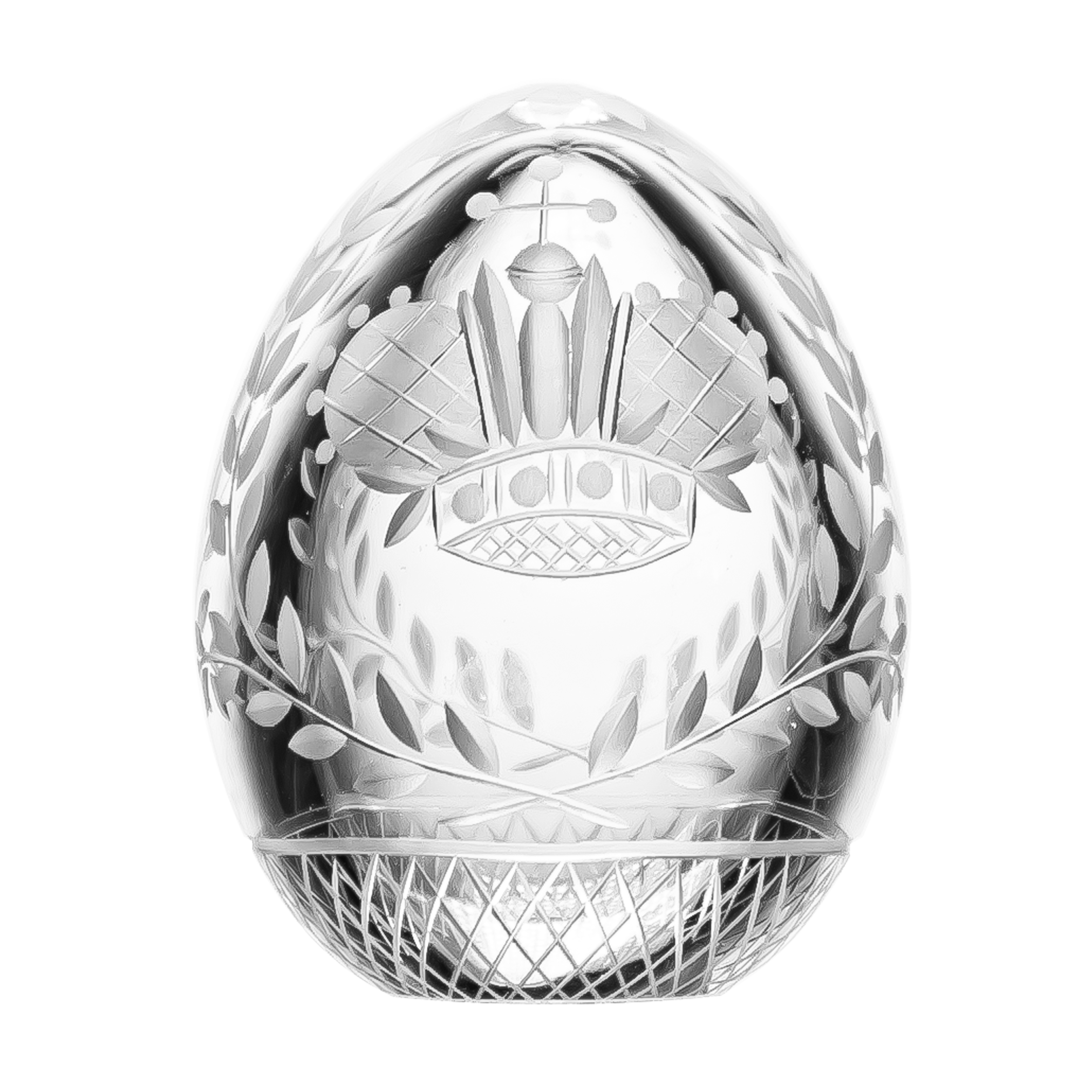 Russian Faberge Glass Egg