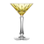Birks Crystal Charlotte Golden Martini Glass