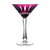 Birks Crystal Riviera Purple Martini Glass