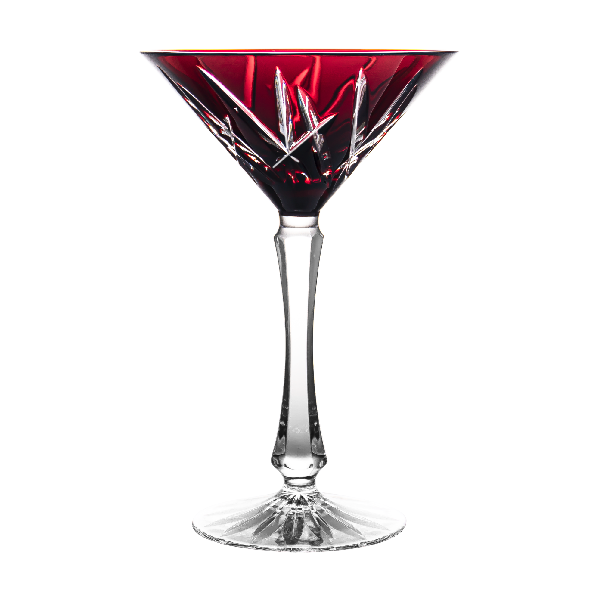 Fabergé Na Zdorovye Ruby Red Martini Glass